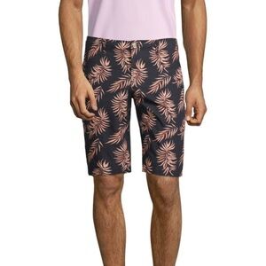 Shore Leave Oahu Floral Hawaiian Tropical Beach Shorts Size 32 NWT
